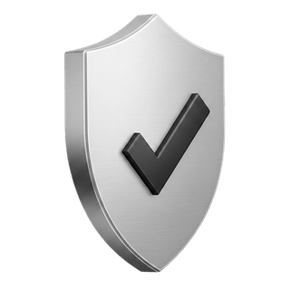 Approval checkmark icon in 3D on the LithVestor how it works page