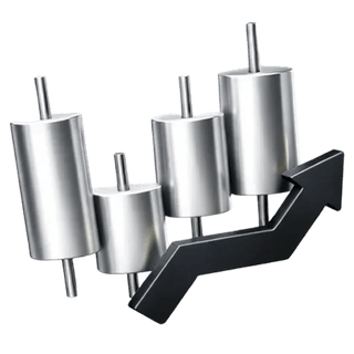 3D candlestick chart trading icon featured on the LithVestor about page